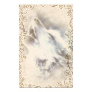 Howling Wolf Native American Stationery