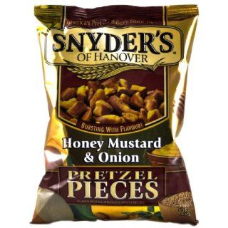 Snyder's Pretzel Pieces   Honey Mustard & Onion, 3er Pack (3 x 125 g Tte) Lebensmittel & Getränke