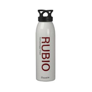 Marco Rubio Water Bottle, Refreshingly Clear