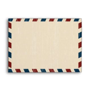 Vintage Airmail A7 Envelope