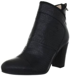 Sofie Schnoor snakeskin ancle boot S127C, Damen Fashion Halbstiefel & Stiefeletten, Schwarz (black), EU 37 Schuhe & Handtaschen