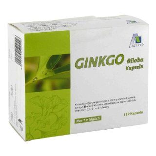 Avitale Ginkgo 100 mg Kapseln + B1, C + E, 192 Stück, 1er Pack (1 x 112 g) Lebensmittel & Getränke