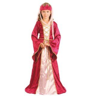 Mittelalter Kostüm, Mittelalterkostüm Kostüm Mittelalter Kinder Burgfrau Kostüme Größe 116/122 Spielzeug