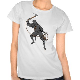 Ninja ~ Ninjas 3 Martial Arts Warrior Fantasy Art Tshirt