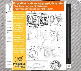 Notstromaggregat, Generator Deine Projektbox inkl. 121 Original Patenten bringt Dich mit Spa hinter die Geheimnisse der Technik Software