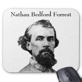 Nathan Bedford Forrest Sketch Mouse Pad
