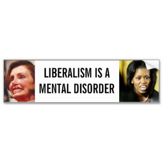 Liberalism Bumper Stickers