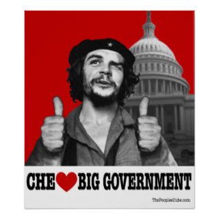 Che Guevara   Che Heart Big Government Poster