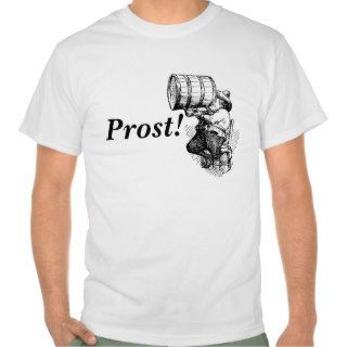 T shirt Oktoberfest Prost Toasting Toast Gift Tee