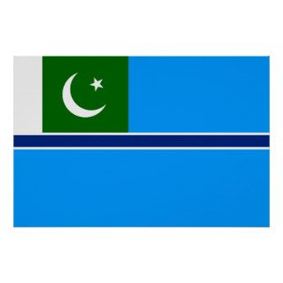Civil Air Ensign Of Pakistan, Oman flag Print