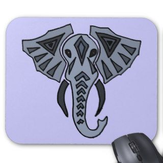 XX  Tribal Elephant Art Mouse Pads