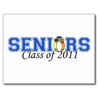 Seniors Class Of 2011 (Blue Class Ring) Post Cards