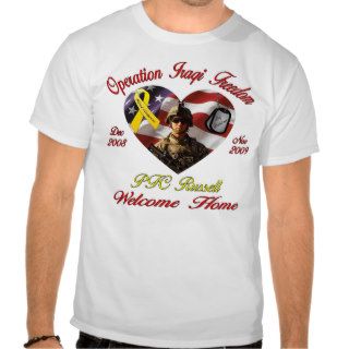 Jeanne's Customized Grandson Welcome Home Shirt