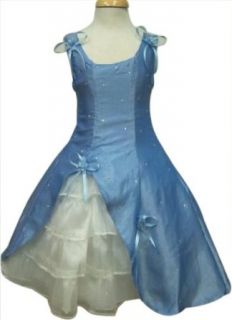 MGT Shop Mädchen Kinderkleid Tisha Hellblau 152 Bekleidung