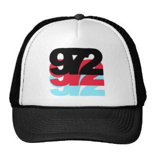 972 Area Code Hats