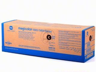 Konica Minolta Magicolor 5650 EN (A06V153)   original   Toner schwarz   12.000 Seiten Bürobedarf & Schreibwaren