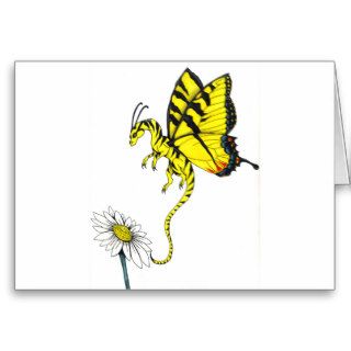 Butterfly Dragon Greeting Card