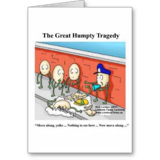 Humpty After The Fall Funny Tees Cards & Gifts