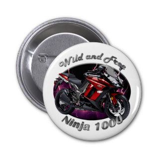 Kawasaki Ninja 1000 Round Button