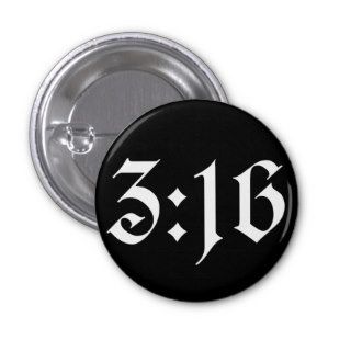 John 316 pinback button