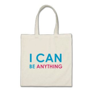 Learning Candy I Can Be Anything Inspiration Tote Bags