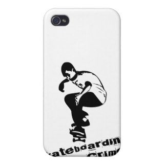 Skateboarding isn't a Crime iPhone 4/4S Cover