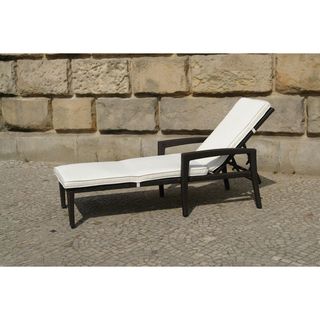Perugia Outdoor Adjustable Resin Wicker Lounge Chair Sofas, Chairs & Sectionals