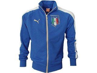 Puma Italien EM 2012 Kinder Trainingsjacke blau Gr. 176 Sport & Freizeit