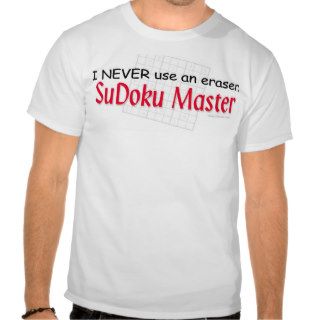 Sudoku Master t shirt