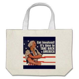 Get Involved Canvas Bags