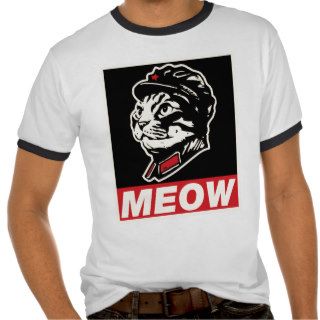 OBEY chairman meow propaganda t shirt