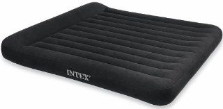 Intex 12 66782 Luftbett Pillow Rest Classic "Blue" 230 V King inklusiv integrierter elektrischer Luftpumpe, 183 x 203 x 30 cm Küche & Haushalt