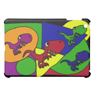 XX  T Rex Dinosaur Art iPad Mini Cover