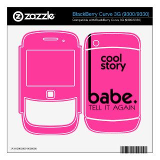 COOL STORY BABE tell it again meme BlackBerry Decal