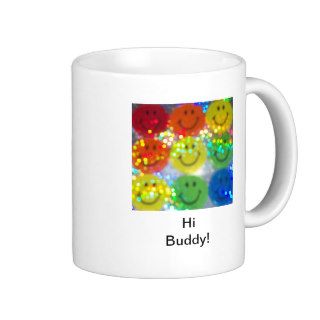 HI BUDDY COFFEE MUGS