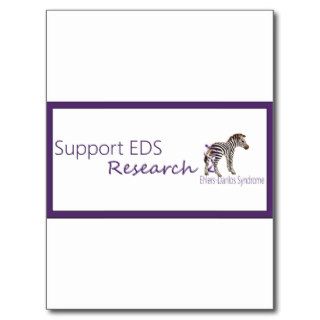 Support EDS research.png Post Card