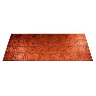 Fasade Traditional 4   2 ft. x 4 ft. Moonstone Copper Glue up Ceiling Tile G53 18