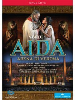 VERDI Aida (Arena di Verona, 2012) Tiziano Mancini DVD & Blu ray