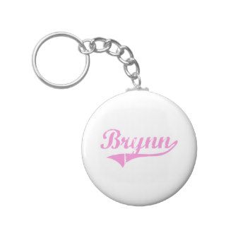 Brynn Classic Style Name Keychain