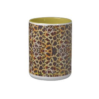 Mosaic Abstract of Giraffe Design Coffee Mug