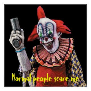 Normal people scare me poster