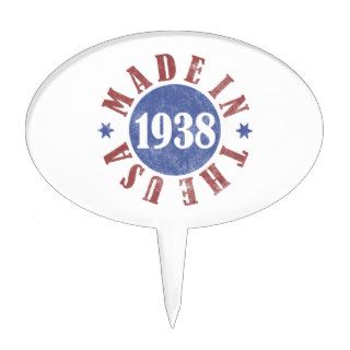 1938 Made In The USA Cake Topper