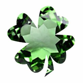 Emerald Shamrock 1 Key Chain Photo Sculptures