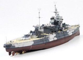 Academy 1/350 HMS Warspite 1942 Premium Version Ship Model Kit Toys & Games