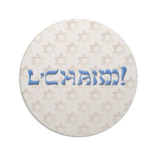 L'Chaim Beverage Coaster