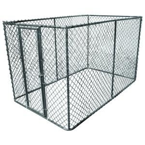 K 9 Kwik Dog Kennel 6 ft. x 10 ft. x 6 ft. Galvanized Steel Boxed Kennel Kit DISCONTINUED 308594A
