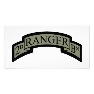 2nd Ranger Bn Scroll, ACU Photo Card