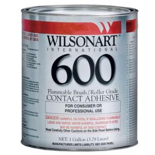 Wilsonart 128 fl. oz. WA600 Consumer Brush/Roller Grade Contact Adhesive WA600 Gallon Adhesive