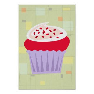 Red Velvet Cupcake Poster