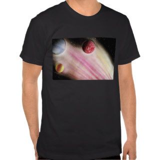 Cosmos 3 Planets Tshirts